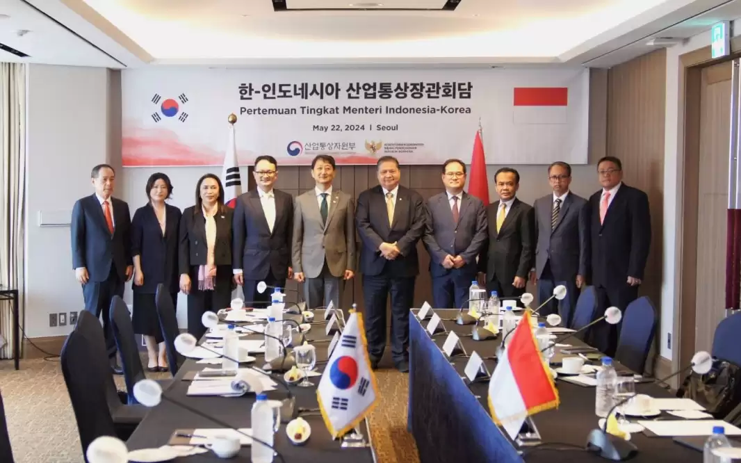 Menko Perekonomian Airlangga dan Wamendag Jerry Hadiri Pertemuan Bilateral di Korsel1