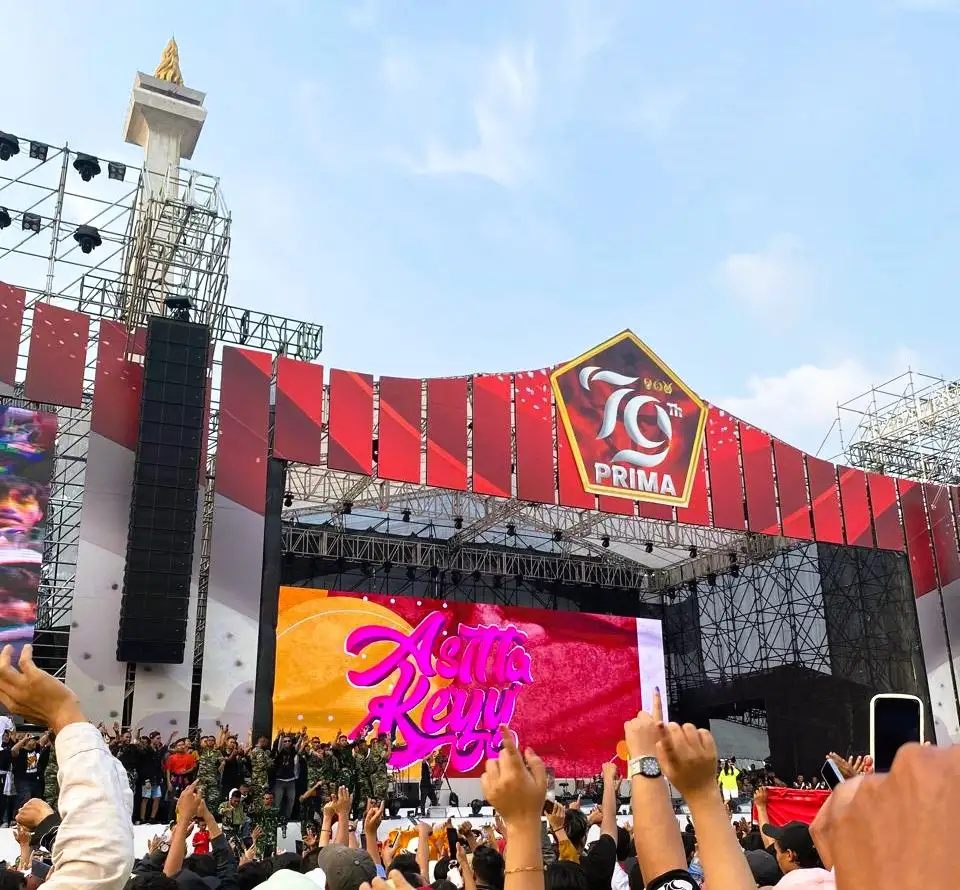 Hut TNI Ke-79 Berlangsung Meriah di Kawasan Silang Monas2