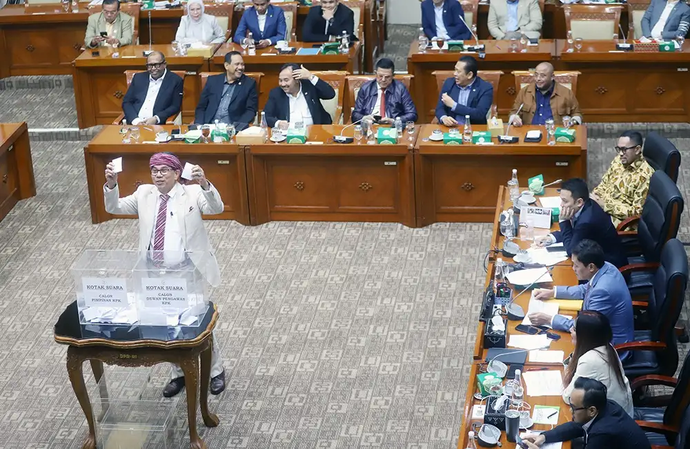 Penetapan 5 Pimpinan KPK 2024-202912