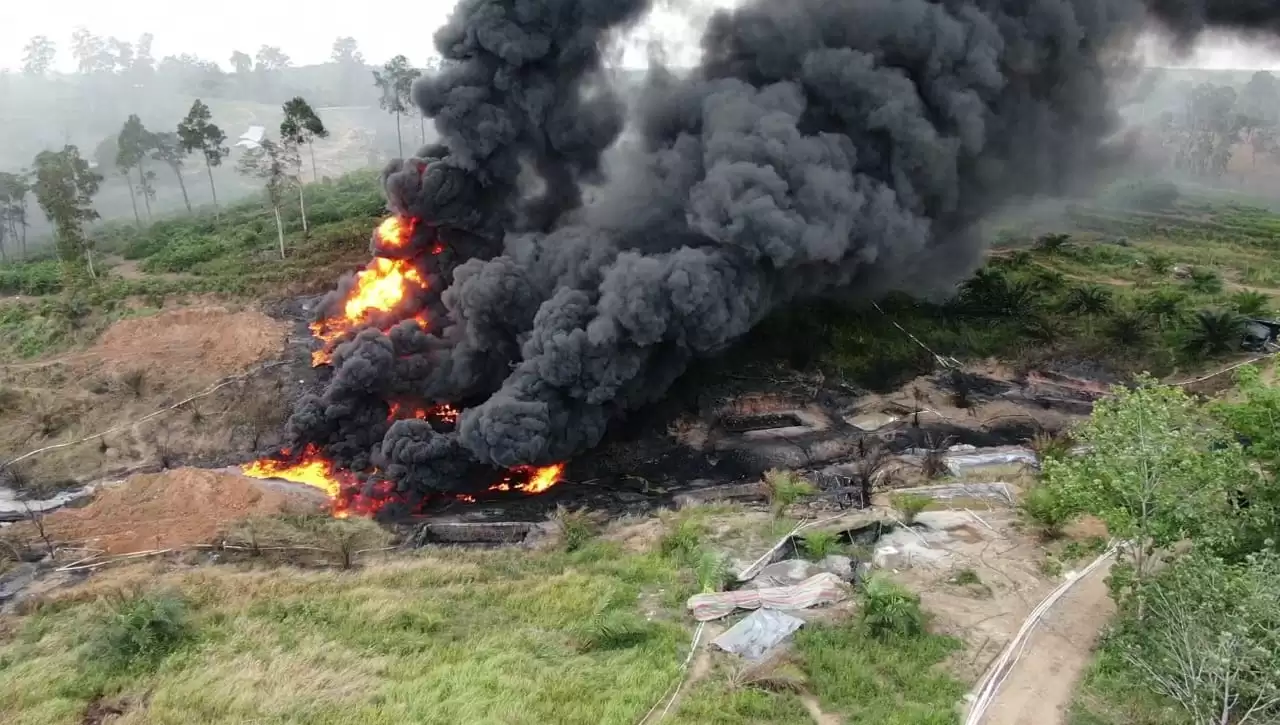 Tambang Minyak Cong di Sumsel Mengkhawatirkan2