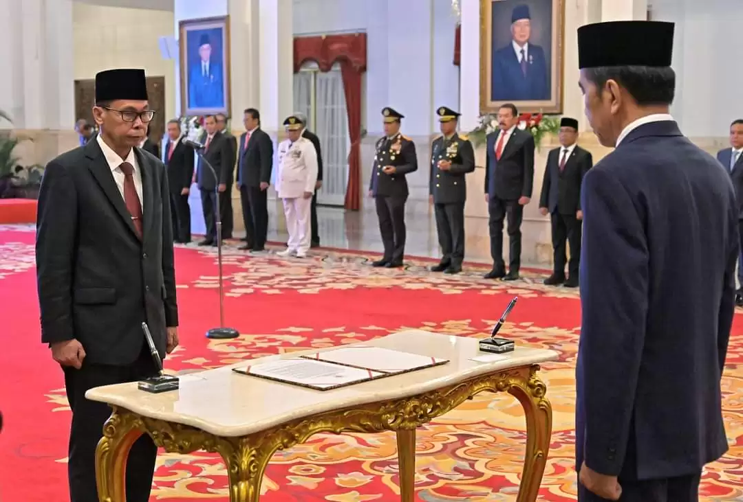 Joko Widodo Lantik Nawawi Pomolango Sebagai Ketua KPK3