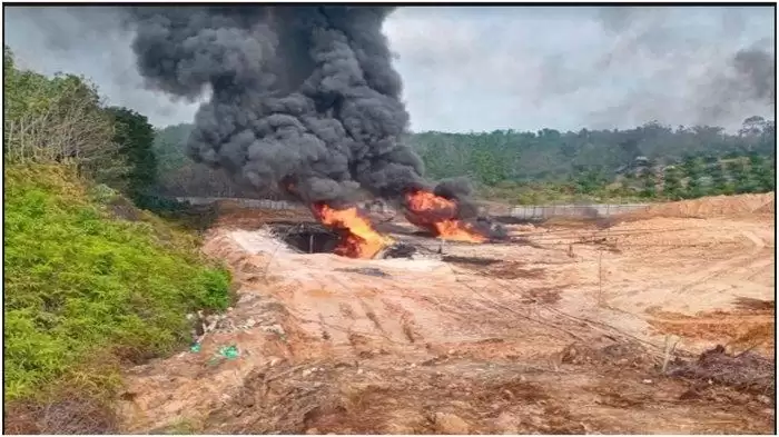 Tambang Minyak Cong di Sumsel Mengkhawatirkan8