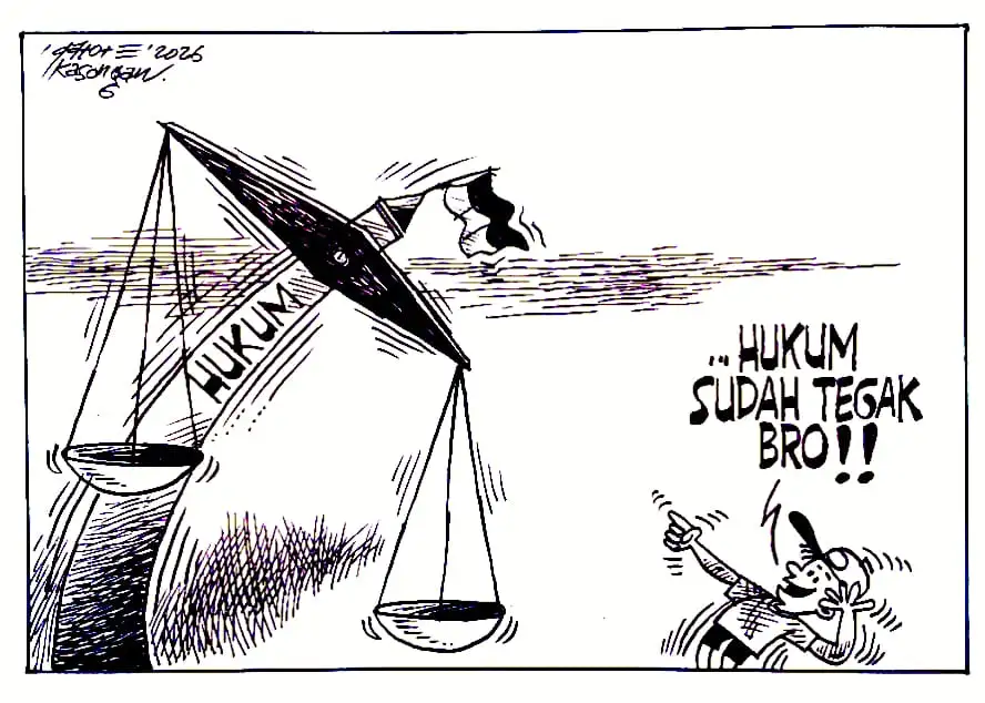 Hukum Sudah Tegak Bro!