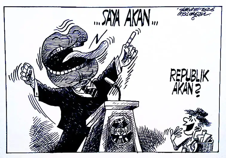 Karikatur - Ilustrasi - Republik Akan (Dok MI)