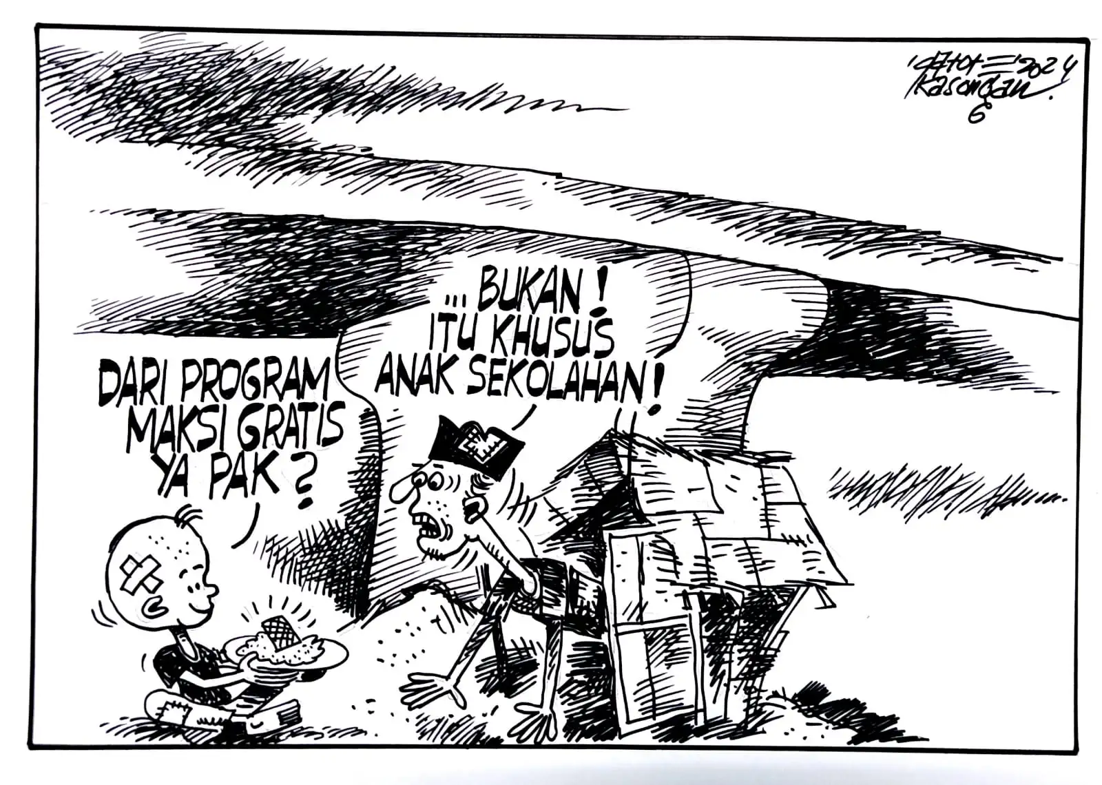 Bukan dari Program 'Maksi' Gratis