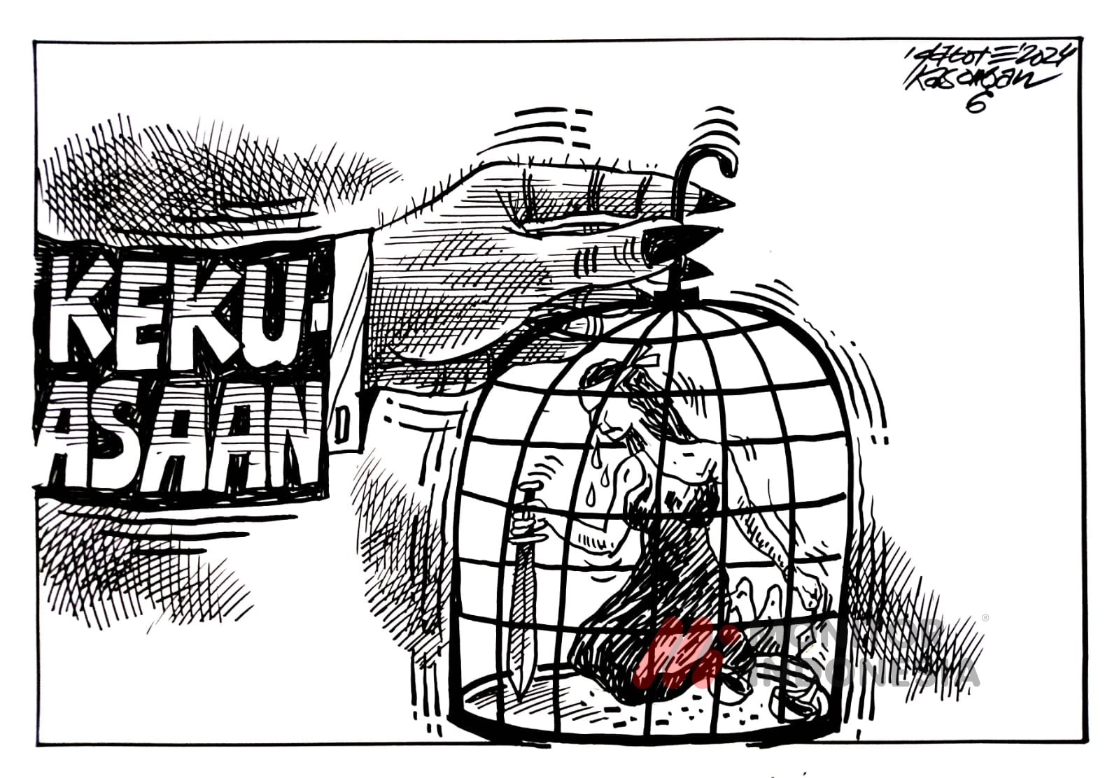 Terpenjarakan oleh Kekuasaan