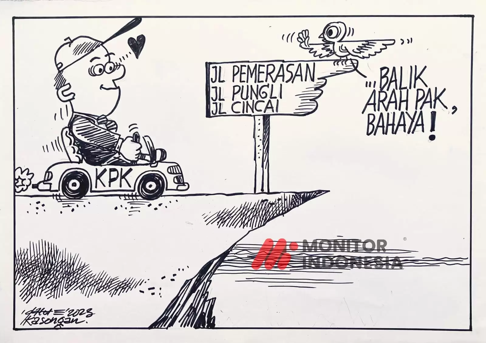 KPK Lewat Jalan Pemerasan, Pungli dan Cincai? Balik Arah Pak, Bahaya!