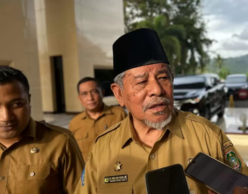Penampakan Ruang Kerja Gubernur Malut AGK Disegel KPK3