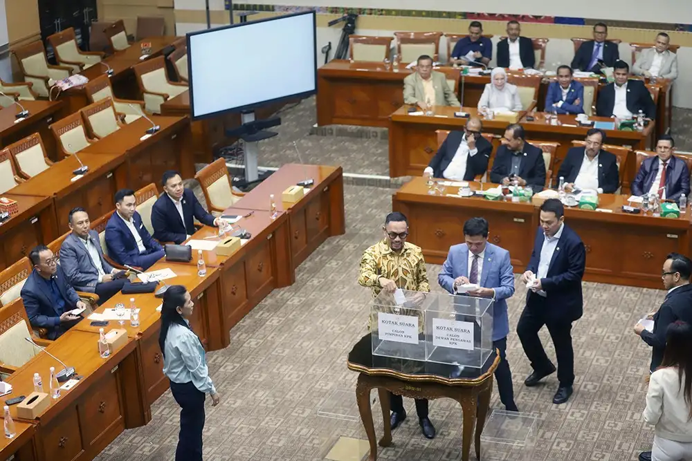 Penetapan 5 Pimpinan KPK 2024-20298