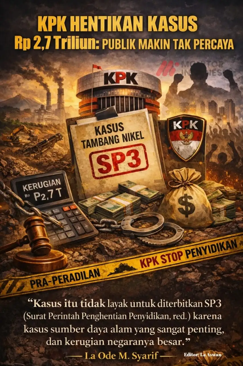 KPK Hentikan Kasus Rp 2,7 Triliun: Kredibilitas Dipertanyakan Publik