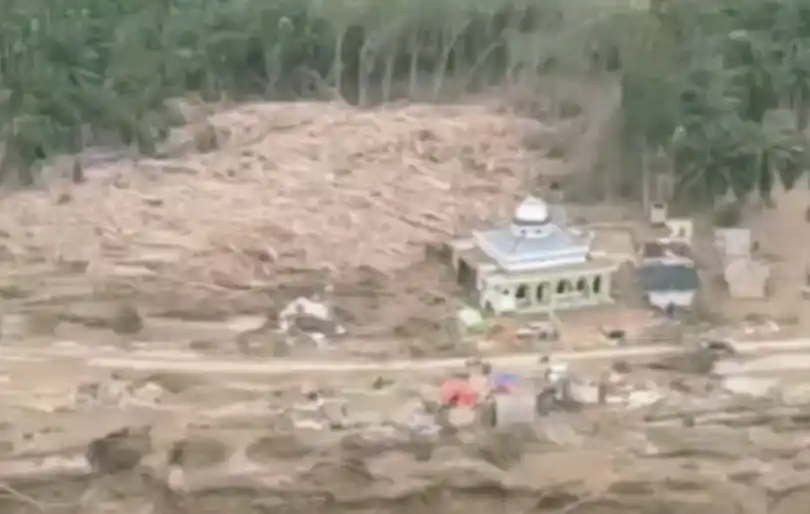 29 Desa di Aceh dan Sumut Hilang Akibat Bencana (Foto: Tangkapan Layar)