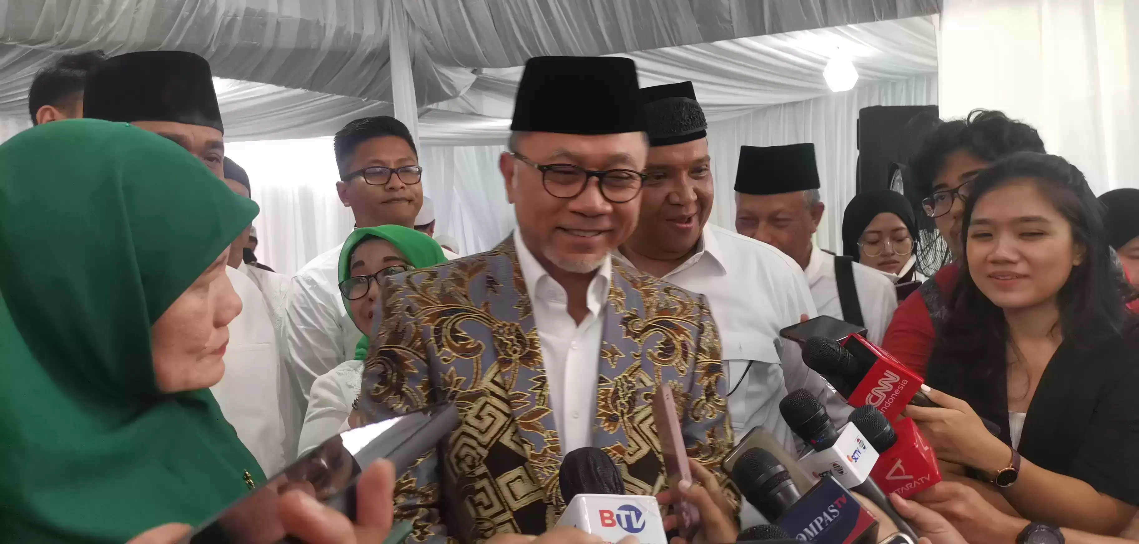 Ketua Umum Partai Amanat Nasional (PAN) Zulkifli Hasan (Foto: Dhanis/MI)