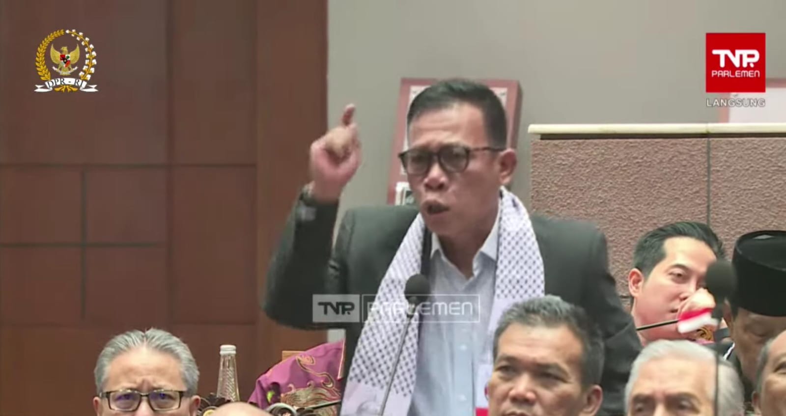 Anggota DPR RI Fraksi PDIP, Masinton Pasaribu. (Foto: Tangkapan Layar YouTube DPR RI)