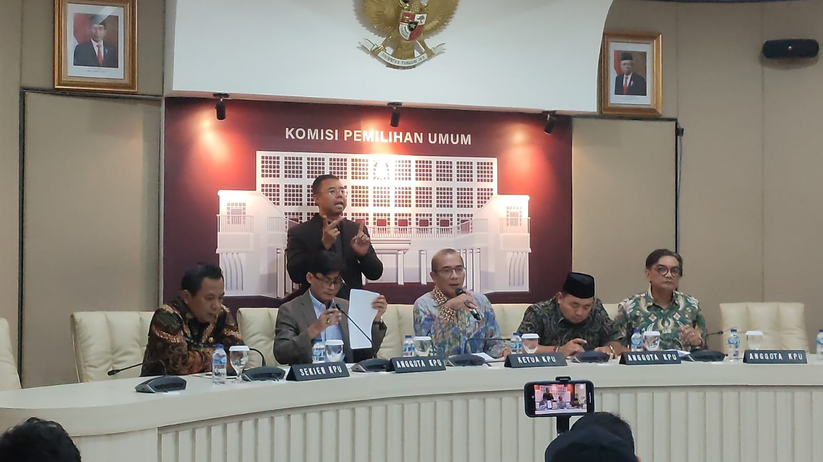 Ketua KPU RI, Hasyim Asy'ari. (Foto: Akbar Budi Prasetia/MI)