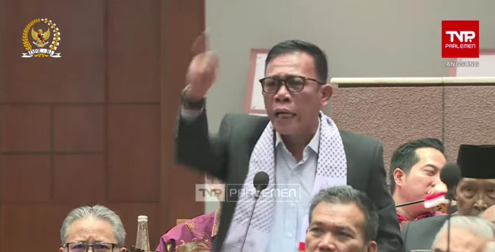 Anggota Fraksi PDIP DPRI RI, Masinto Pasaribu. (Foto: YouTube DPR RI)