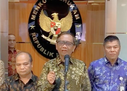 Menko Polhukam, Mahfud MD (Foto: MI/Repro)