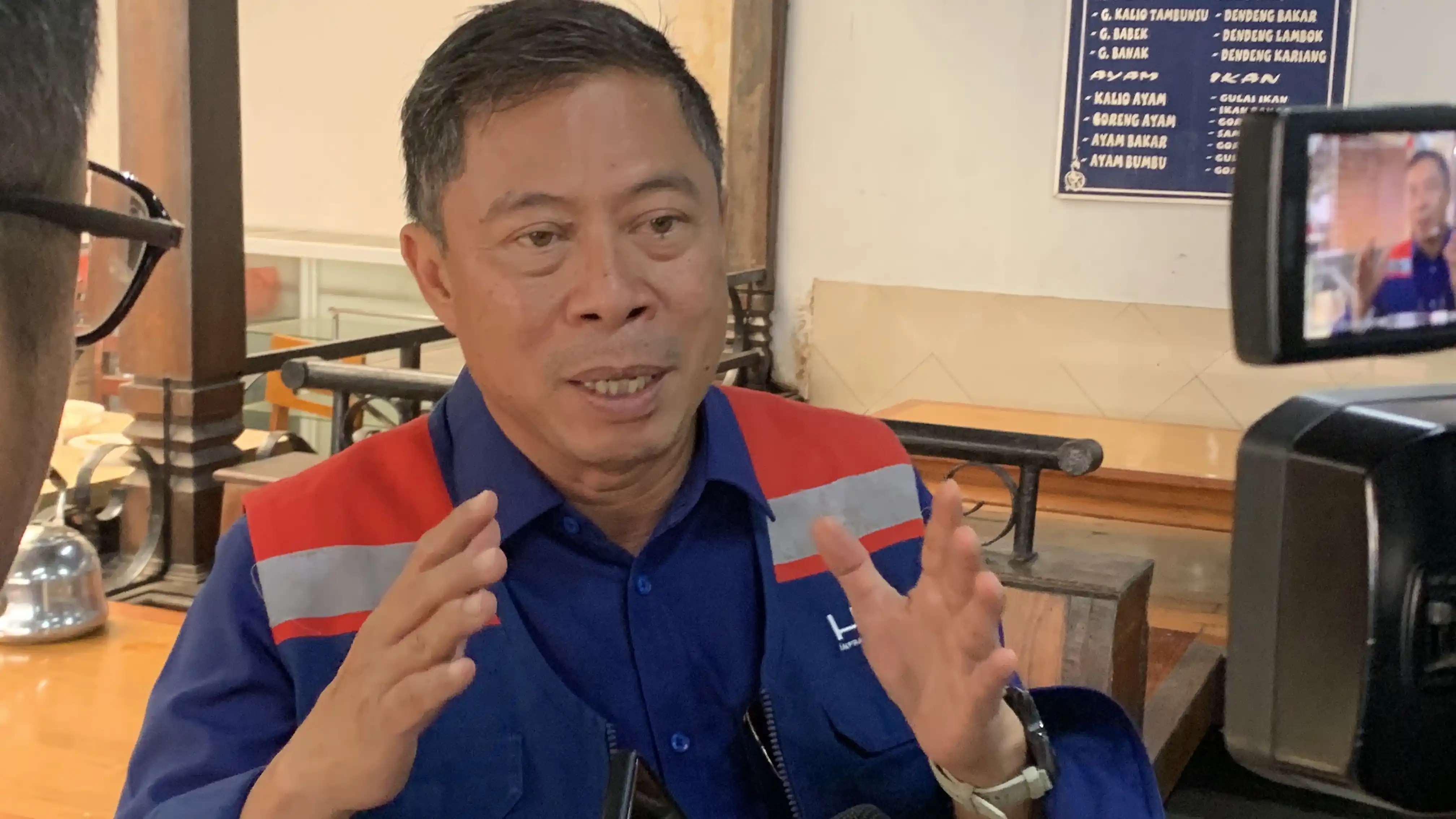 Direktur Operasi III Hutama Karya Infrastruktur (HKI), Aditya Novendra Jaya. Zul Sikumbang/MI