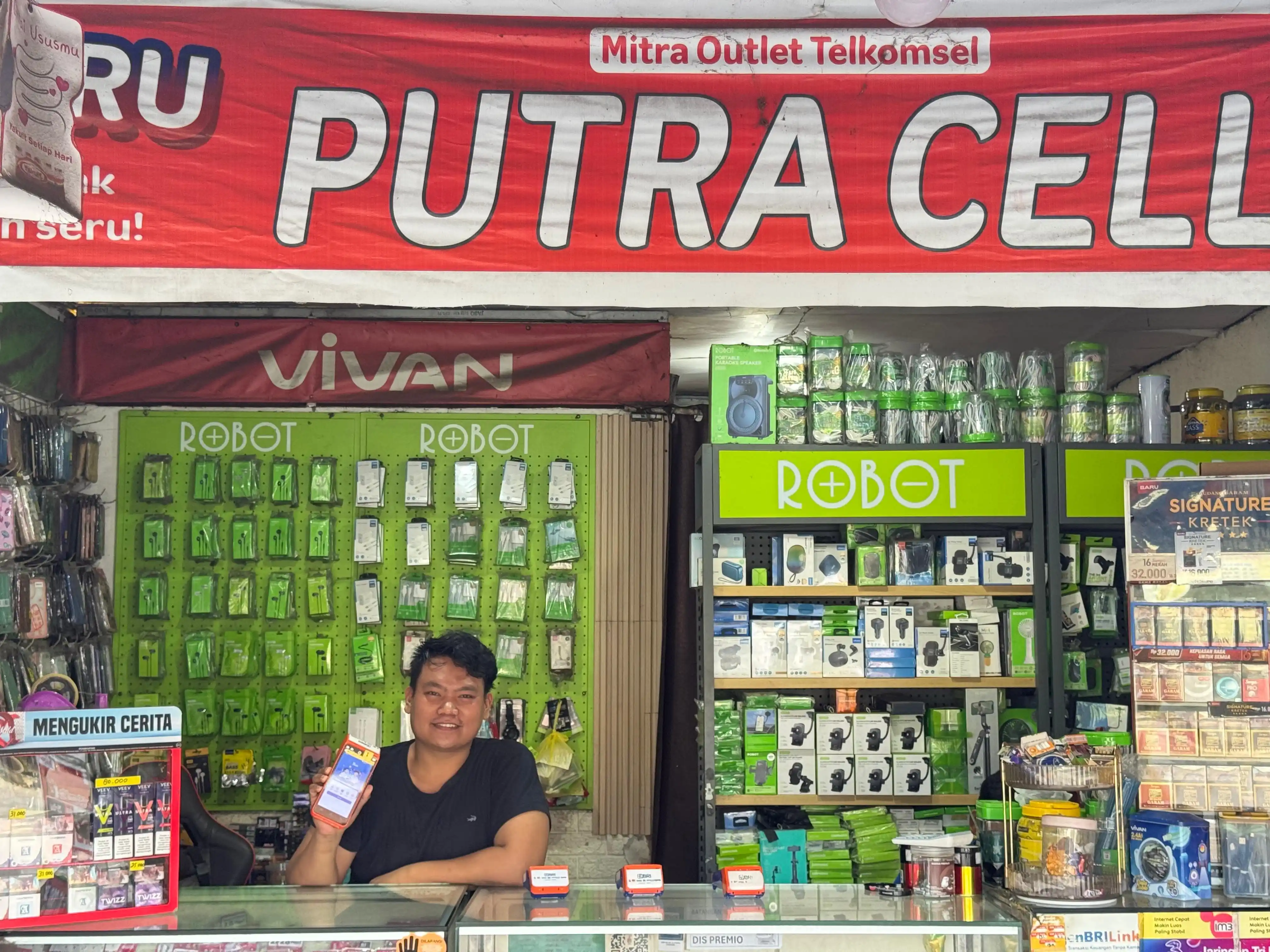 Pemuda Asal Lahat Ini Sukses Kembangkan Buka Lapangan Pekerjaan untuk Warga Sekitar Lewat AgenBRILink [Foto: Doc. BRI]