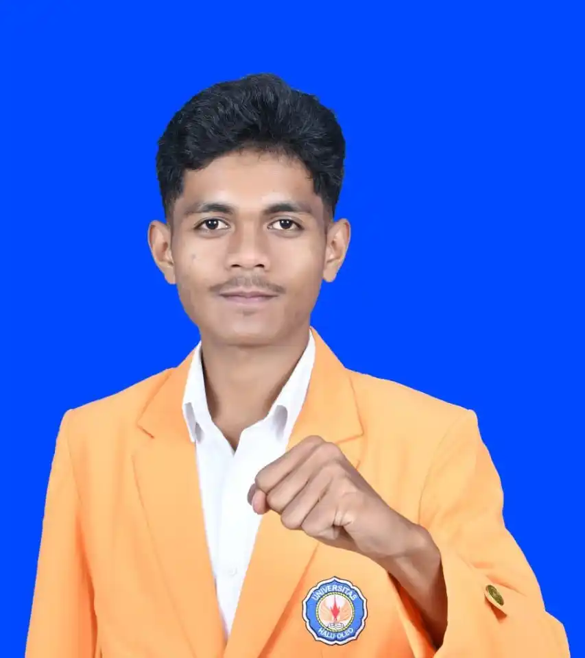 Calon Ketua BEM FISIP UHO Ahmad Zaky (Foto: Istimewa)