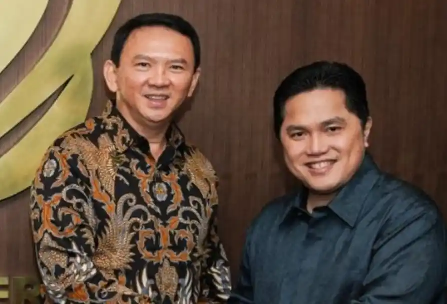 Basuki Tjahja Purnama (kiri) dan Erick Thohir (kanan) (Foto: Istimewa)