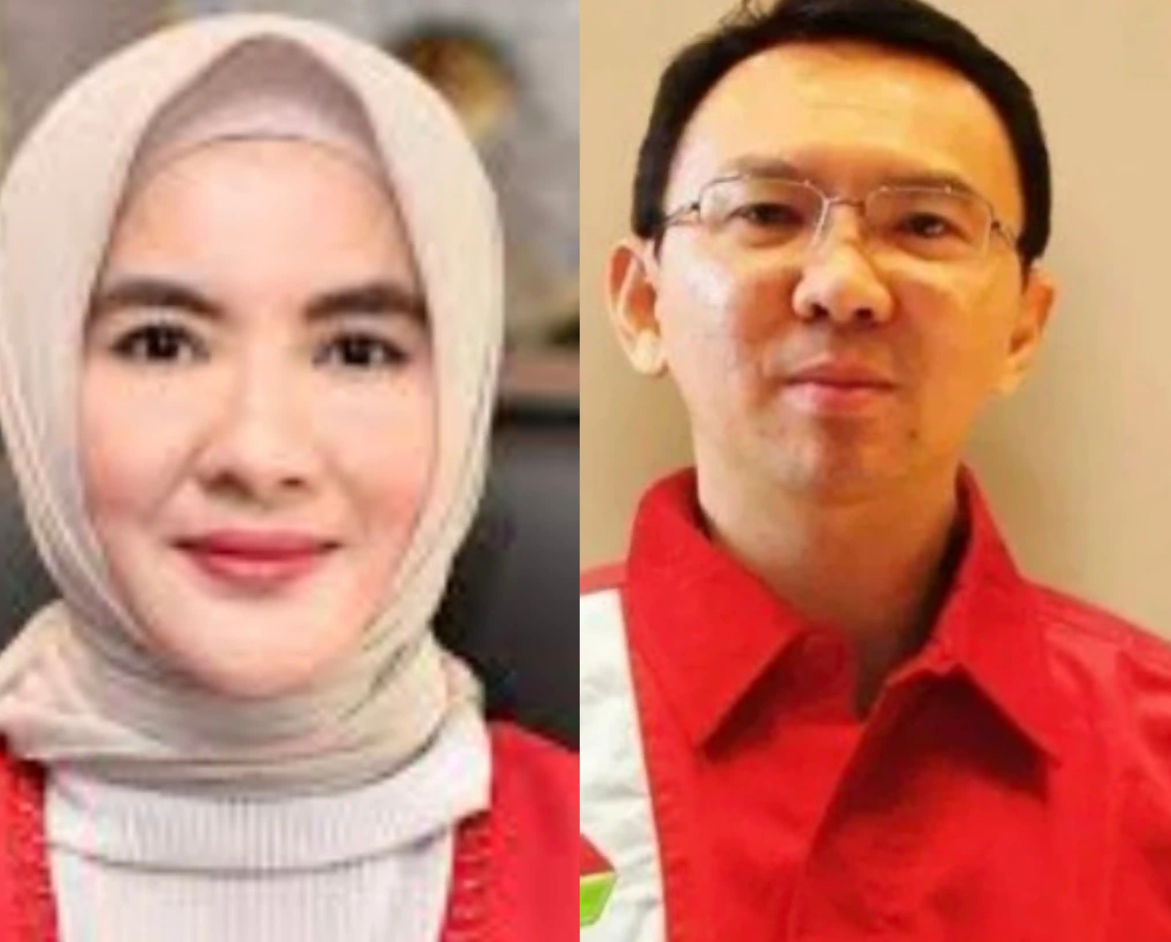 Eks Direktur Utama PT Pertamina Nicke Widyawati (kiri) dan Eks Komisaris Utama PT Pertamina, Basuki Tjahaja Purnama (BTP) alias Ahok (kanan) (Foto: Kolase MI)