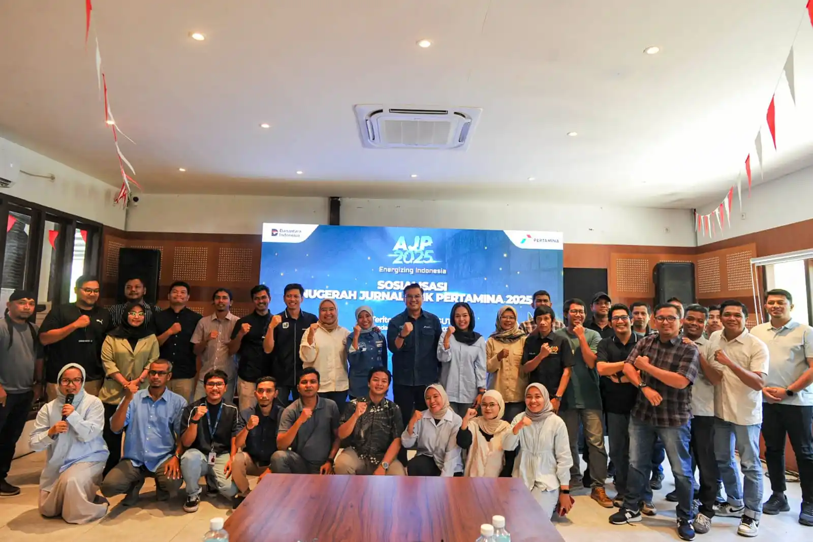 Literasi energi, Pertamina paparkan operasional migas ke jurnalis Banda Aceh dalam rangka Sosialisasi Anugerah Jurnalistik Pertamina 2025 untuk Teritori Sumatera bagian Utara, di Banda Aceh, Rabu (20/8/2025) [Foto: Doc. Pertamina]