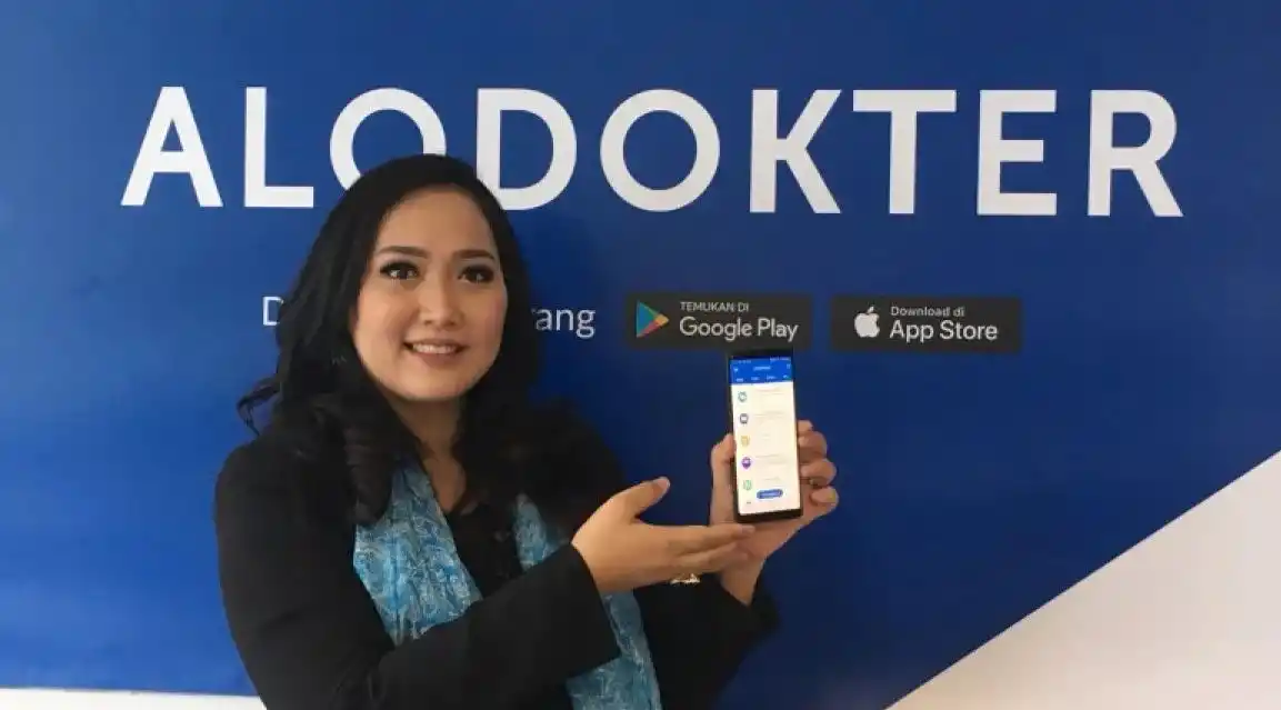 Co-founder dan director Alodokter Suci Arumsari di media gathering Alodokter, Jakarta, Kamis (25/4/2019) (Foto: MI/Ant)