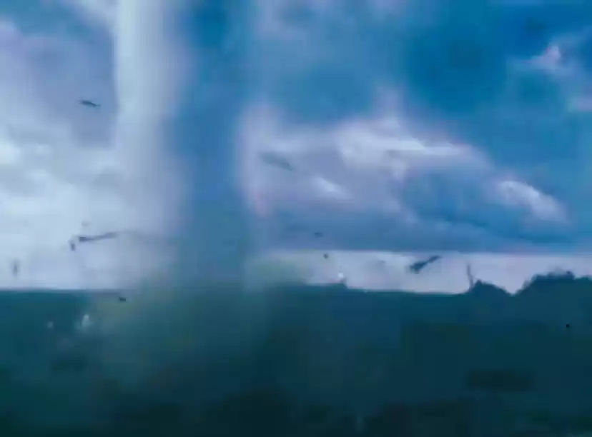 Ilustrasi - Angin puting Beliung di Pati merusak 30 rumah warga (Foto: Ist)