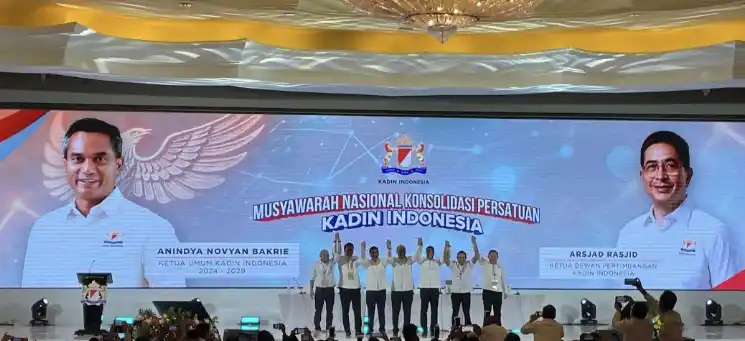 Anindya Bakrie Resmi Jadi Ketua Umum Kadin (Foto: MNC Media)