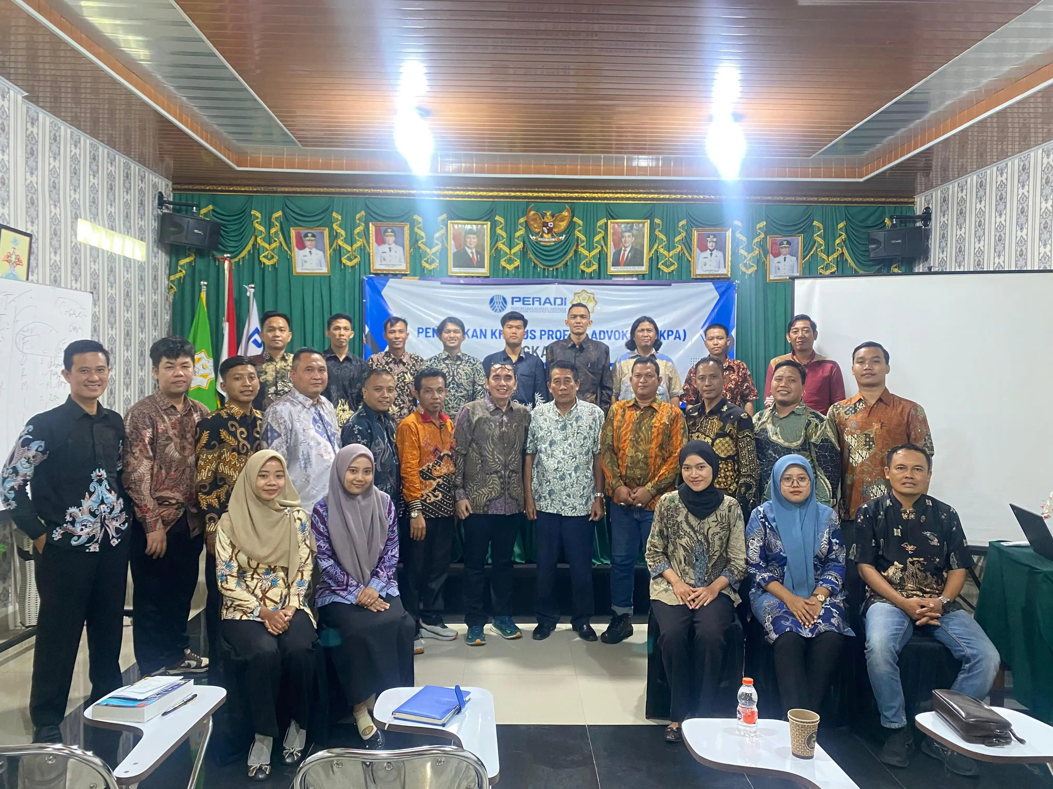 Peradi Cabang Sukadana Bekerjasama dengan Universitas Islam Metro Lampung (Foto: Dok MI)