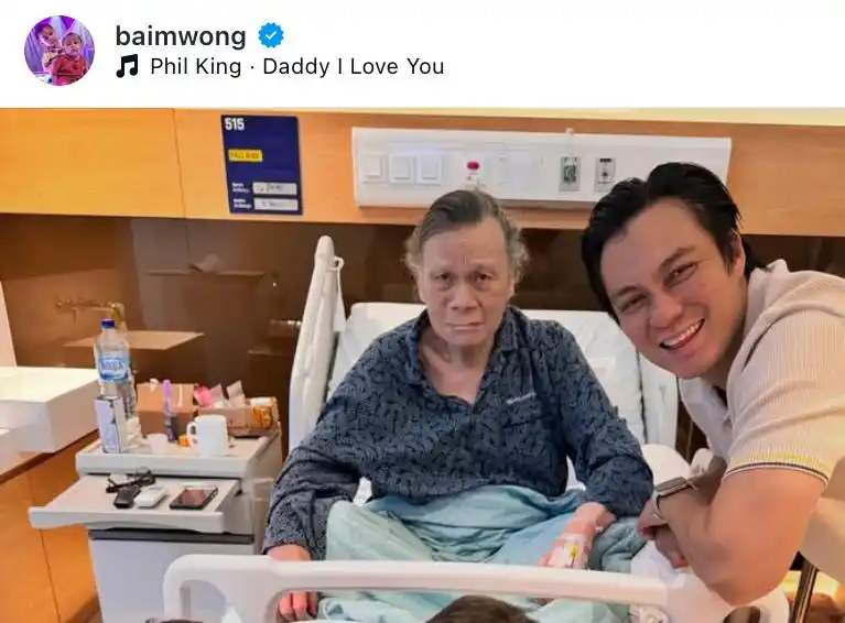 Ayah Handa Baim Wong, Johnny Djaelani Meninggal Dunia (Foto: Instagram Baimwong)