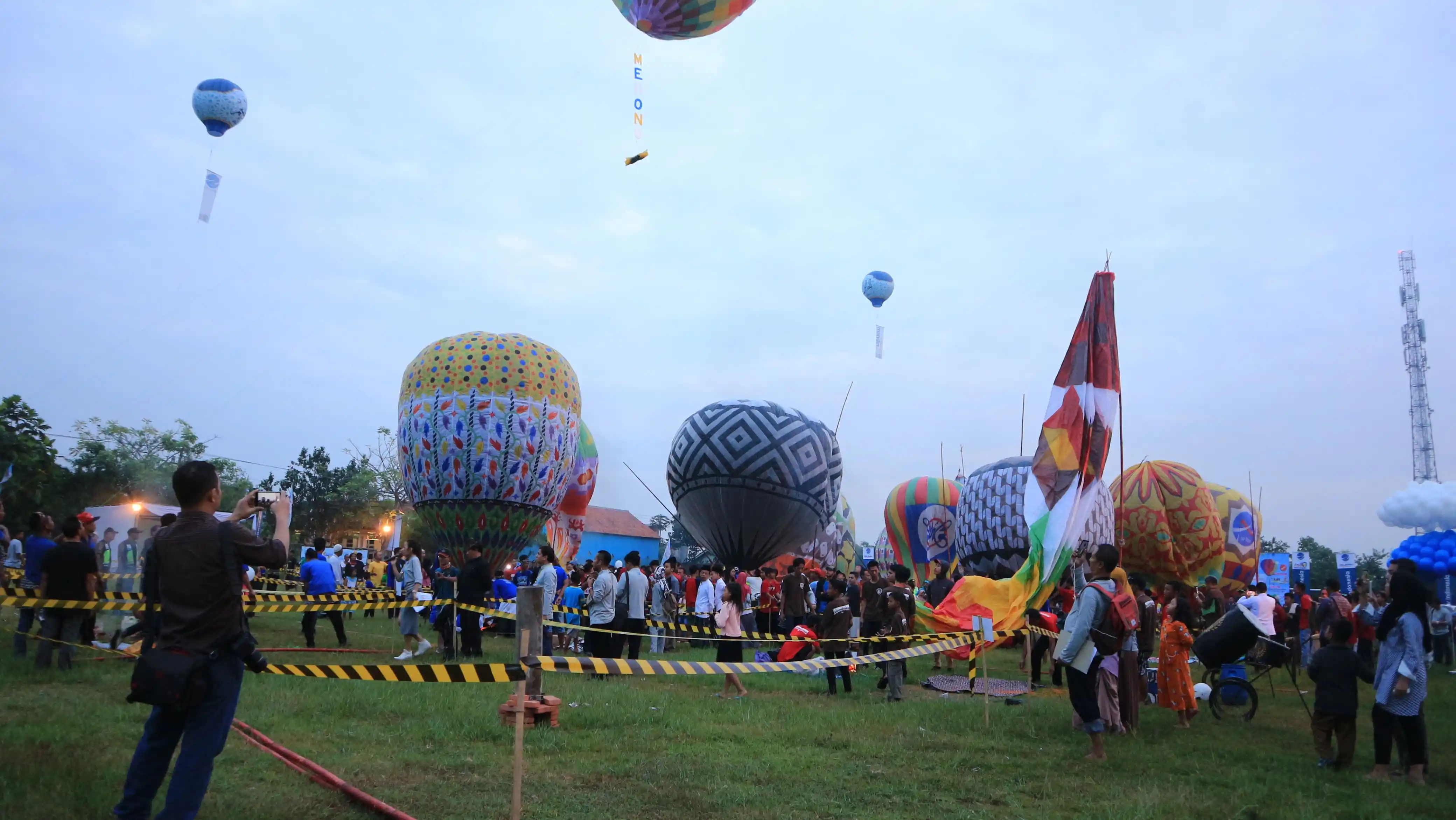 Balon Udara dalam giat tradisi (Dok. MI)