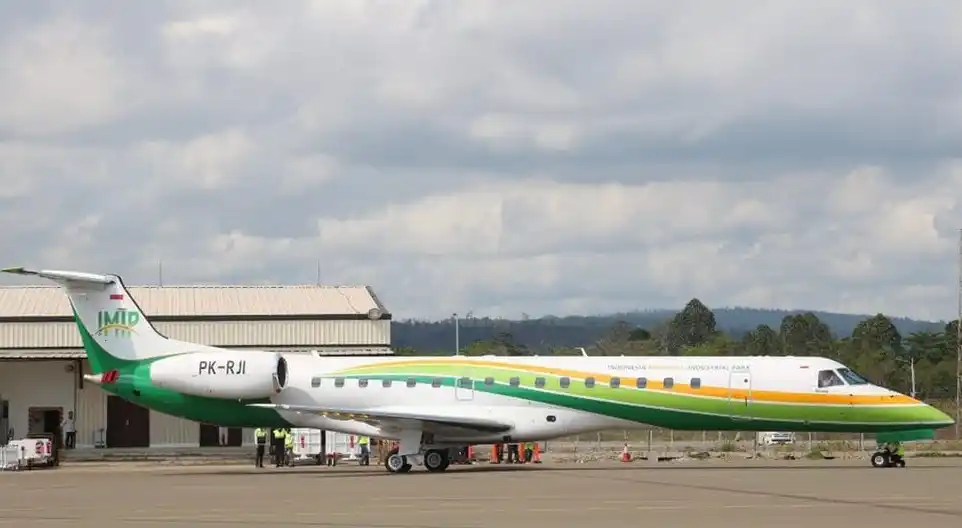 Bandara "Siluman" PT IMIP (Foto: Istimewa)