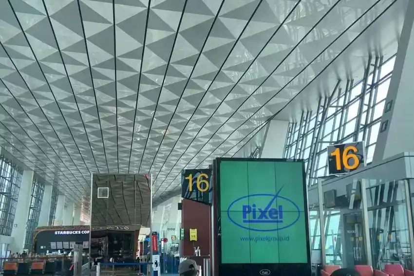 Suasana Bandara Soekarno Hatta (Foto: Dok MI/Aswan)