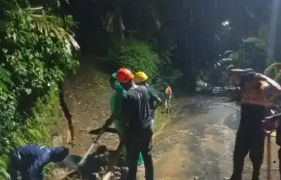 Longsor dan banjir terjadi di wilayah Banyumas (Foto: Tangkap layar)
