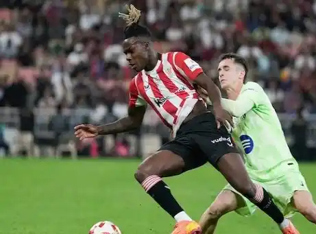 Barcelona kandaskan Athletic 2-0 (Foto: Tangkap Layar)