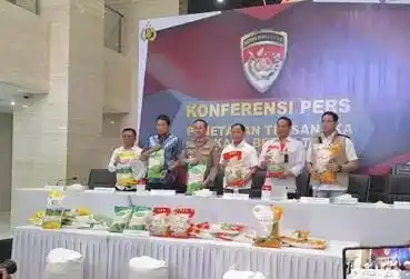 Bareskrim Polri Tetapkan 3 Tersangka Baru Kasus Beras Oplosan (Foto: Repro)