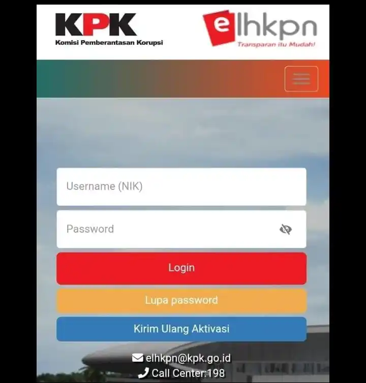 Baru 32,5% Penyelenggara Negara Laporkan Harta Kekayaan (Foto: laman elhkpn.kpk.go.id.)