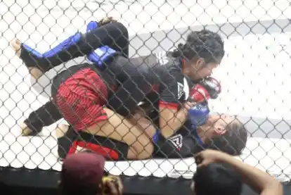 Bayu Peni Raih Gelar Juara MMA World Championships 2024 (Foto: Antara)