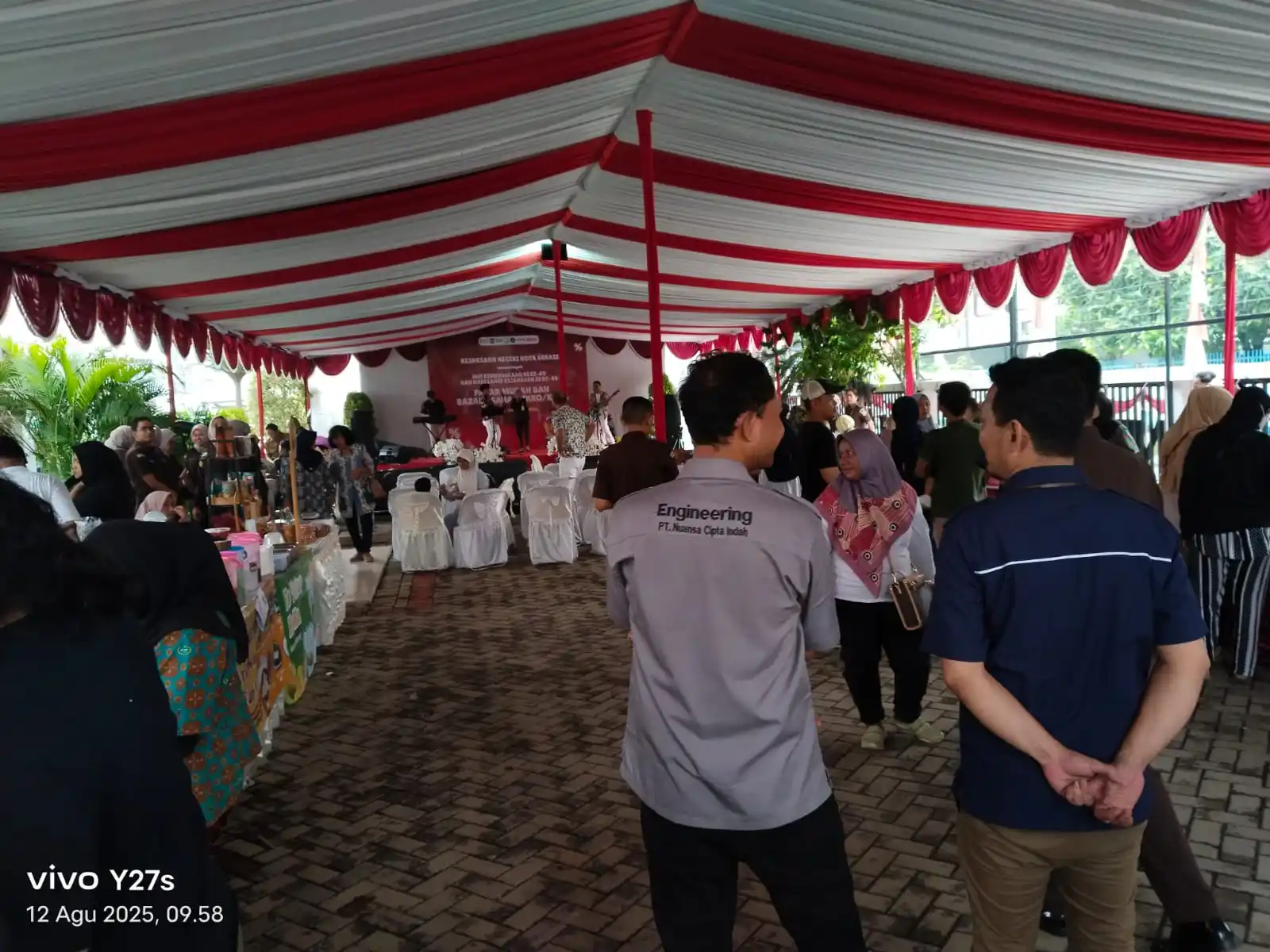 Bazar Murah di Lapangan Upacara Kejari Kota Bekasi (Foto/Dok-MI)