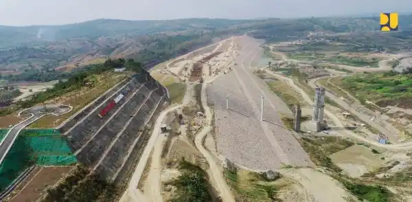 Bendungan Jragung selesai dibangun September 2025. (Foto: Dok PU)