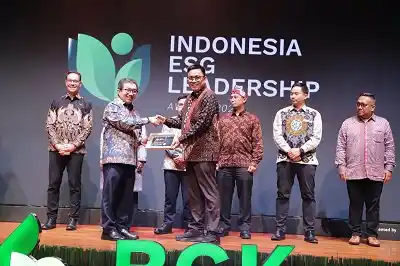 BNI Raih Penghargaan Leadership AA di Indonesia ESG Leadership Awards 2025 (Foto: Dok BNI)