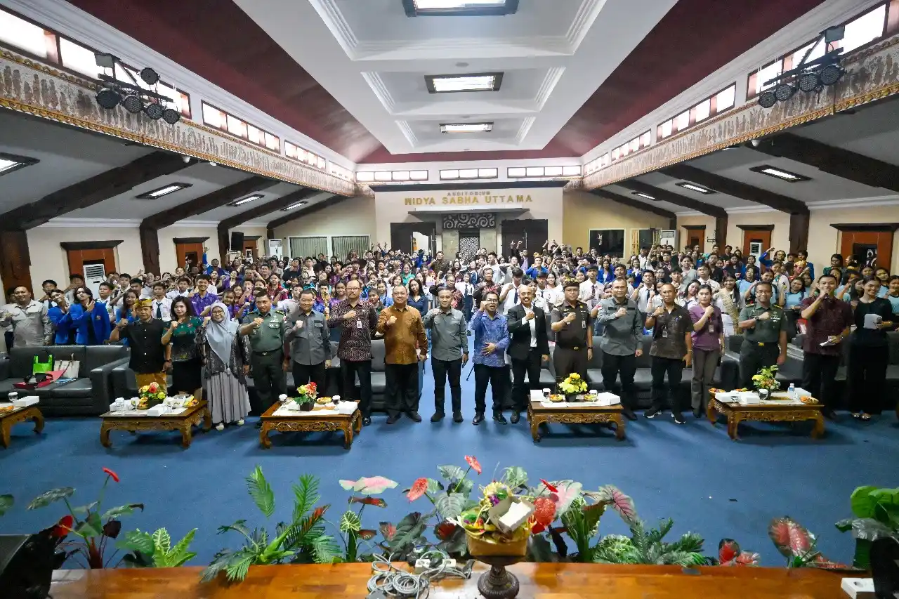 Badan Nasional Penanggulangan Terorisme (BNPT) bersama Forum Koordinasi Pencegahan Terorisme (FKPT) Provinsi Bali menyelenggarakan Lomba Gelar Budaya bertajuk Suara Damai Nusantara (SUDARA) guna memperkuat ketahanan siswa-siswi tingkat SMP dan SMA/sederajat dari pengaruh ideologi kekerasan dan paham radikalisme (Foto: ist)