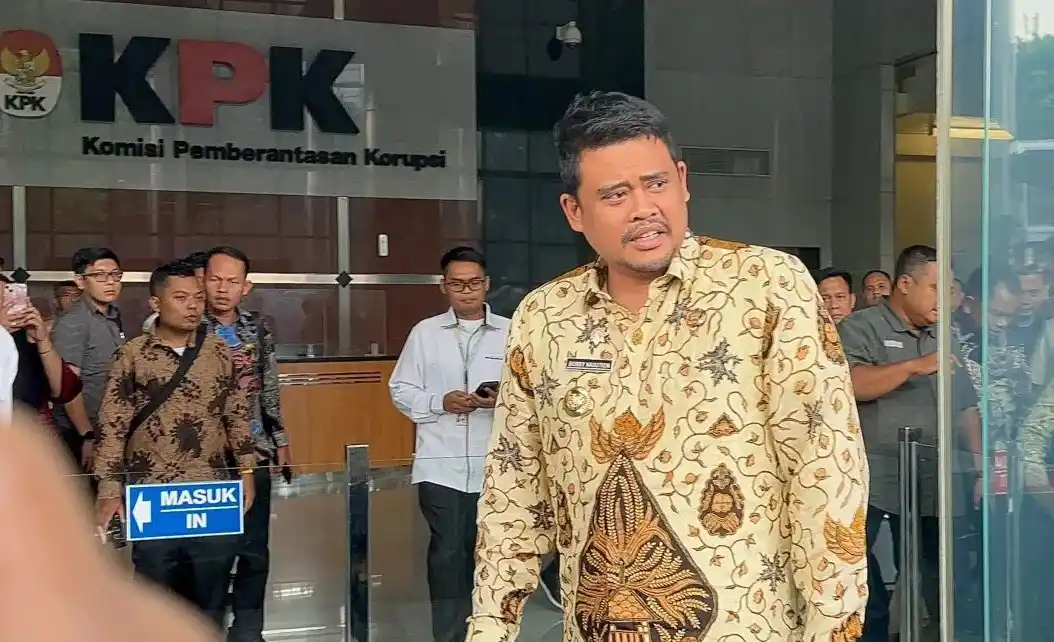 Bobby Nasution di KPK (Foto: Dok MI/Antara)