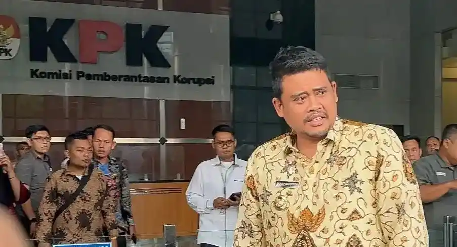 Gubernur Sumatera Utara Bobby Nasution di KPK (Foto: Dok MI/Istimewa)