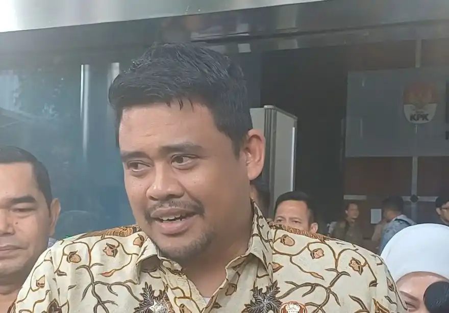 Bobby Nasution di KPK (Foto: Dok MI/Aswan)