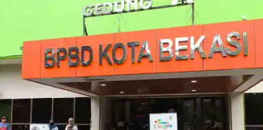 Gedung A BPBD Kota Bekasi [Foto: Ist]