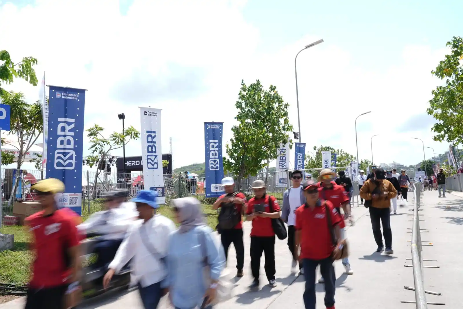 BRI Dukung Indonesia Mendunia Melalui MotoGP Mandalika 2025 [Foto: Doc. BRI]