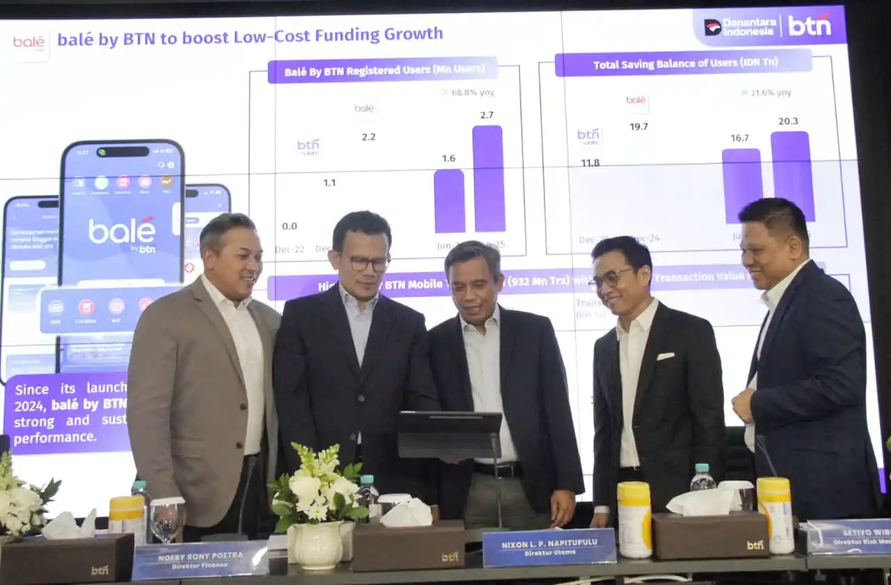 BTN bukukan laba bersih Rp1,7 triliun pada akhir semester I-2025 (Foto: Dok BTN)