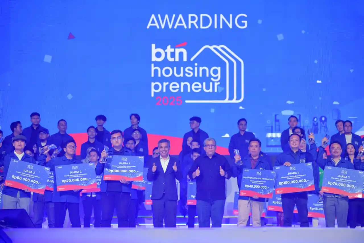 BTN Expo 2026 resmi menjadi penutup rangkaian program BTN Housingpreneur 2025 (Foto: Dok MI/BTN)